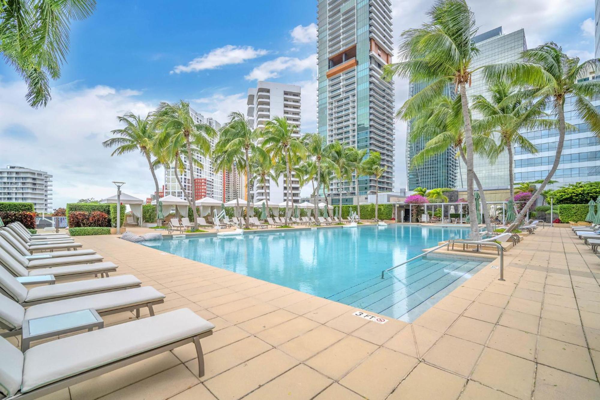 Spacious 2 Bedroom 2 Bath & Studio Suites In The Four Seasons Hotel Miami High Floors Extérieur photo