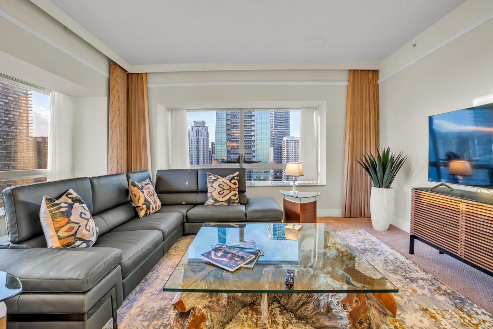 Spacious 2 Bedroom 2 Bath & Studio Suites In The Four Seasons Hotel Miami High Floors Chambre photo